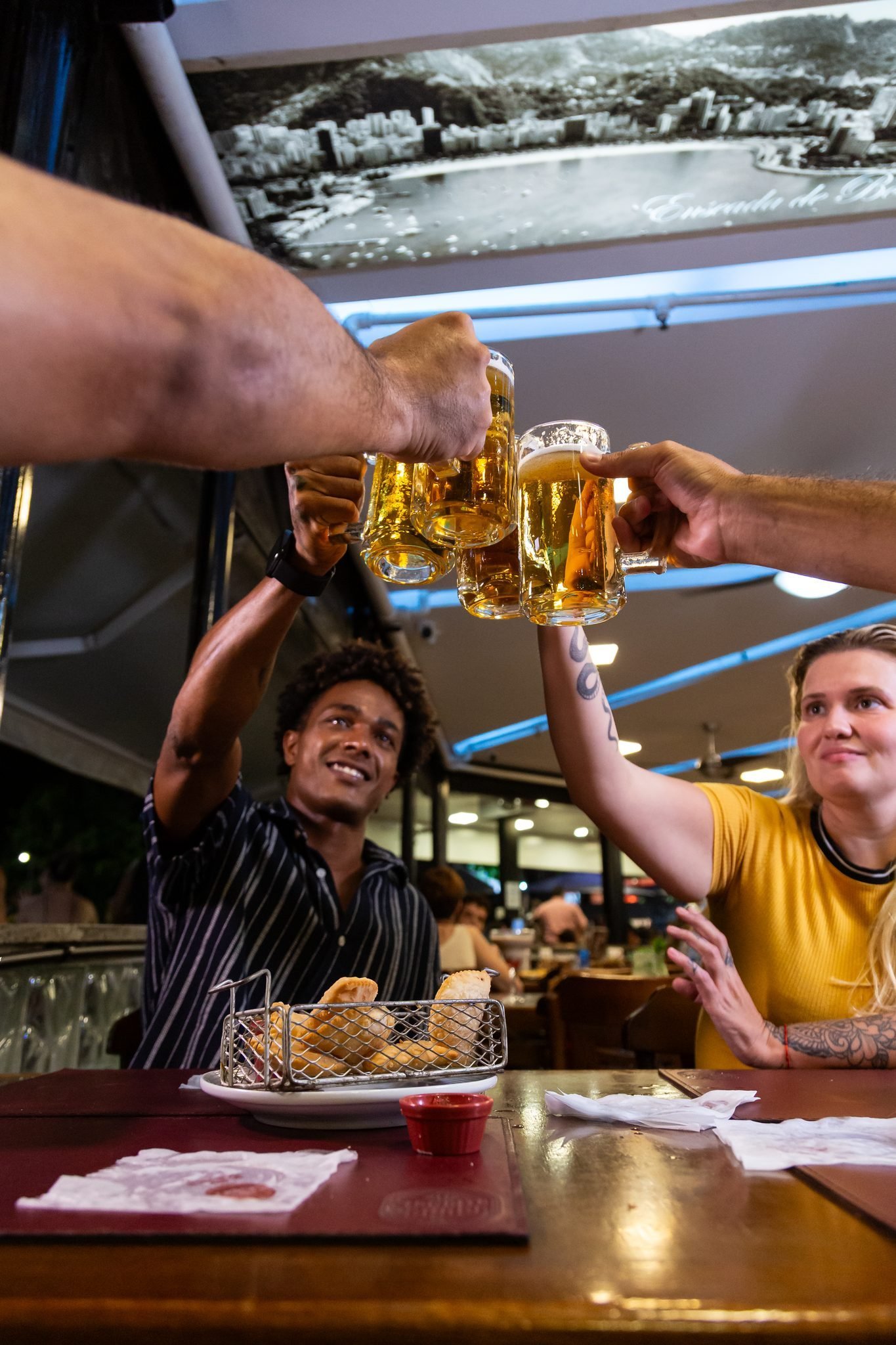 Cliente da unidade Flamengo do Planalto do Chopp