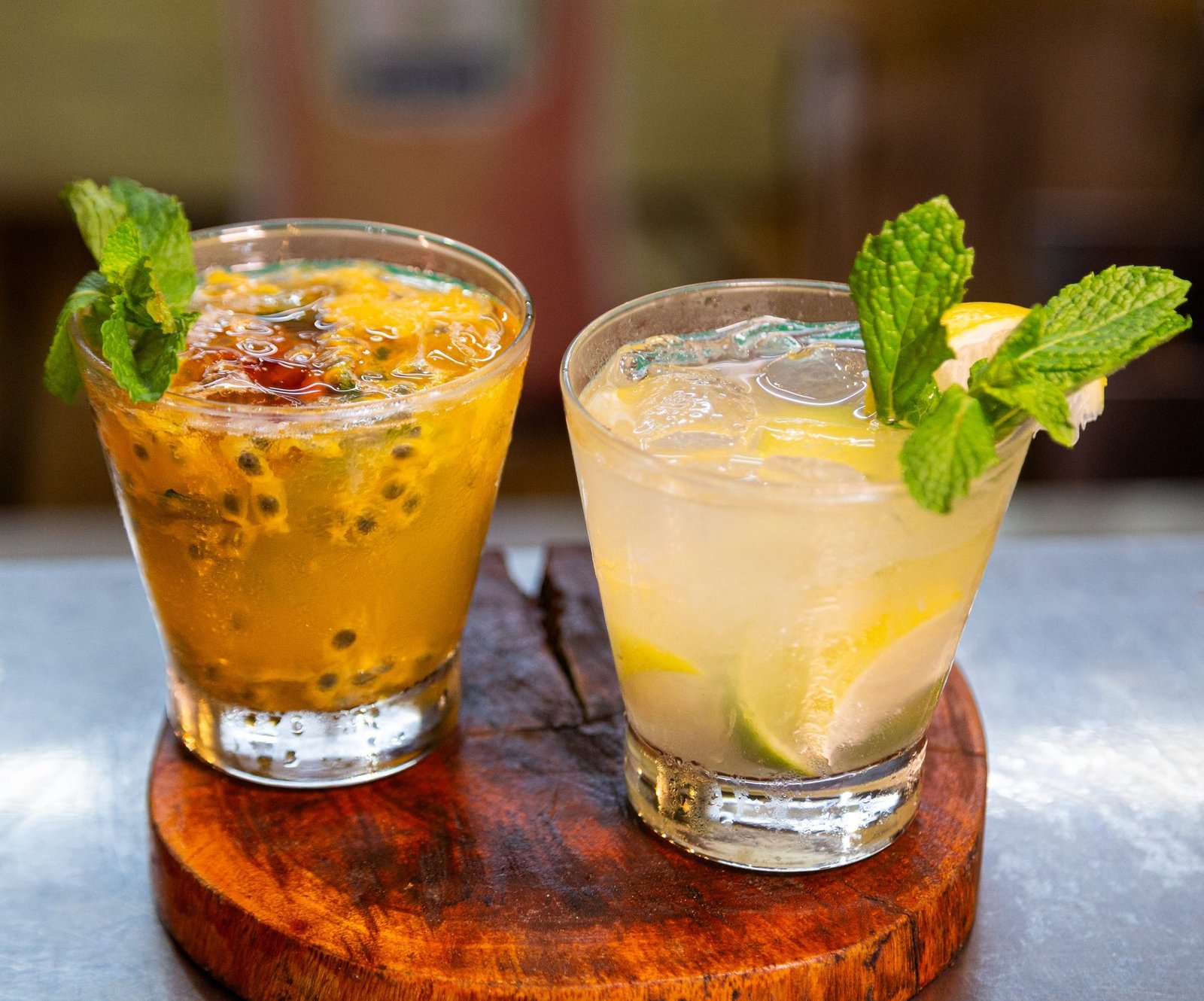 Drinks servidos na unidade Grajaú do Planalto do Chopp